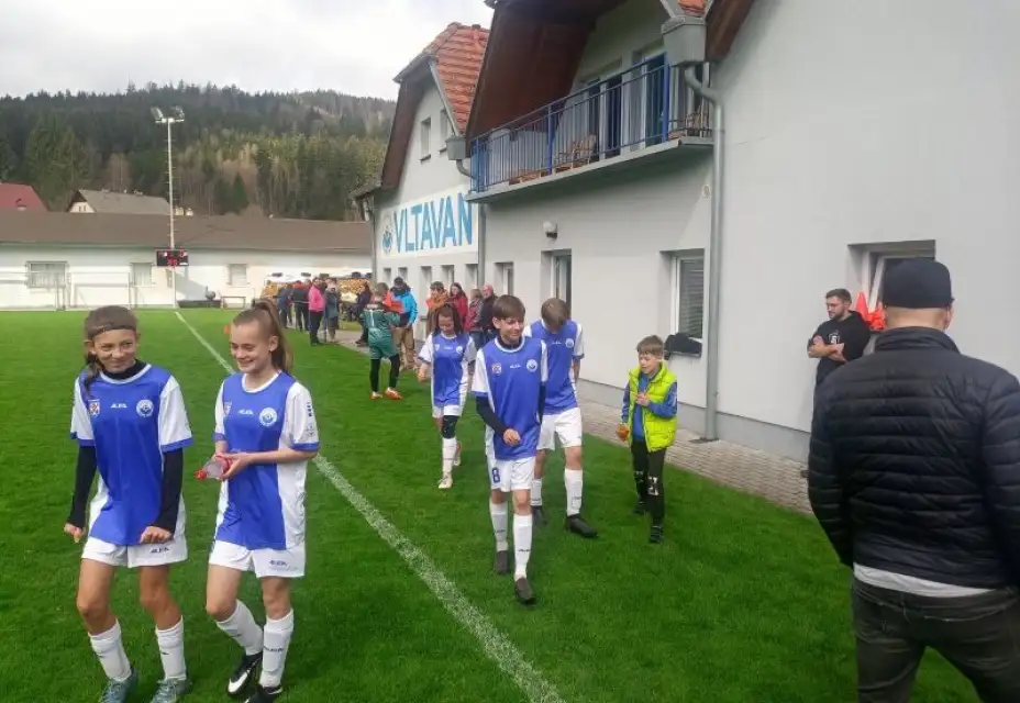 Vltavan Loučovice : Větřní 8:0 (4:0)